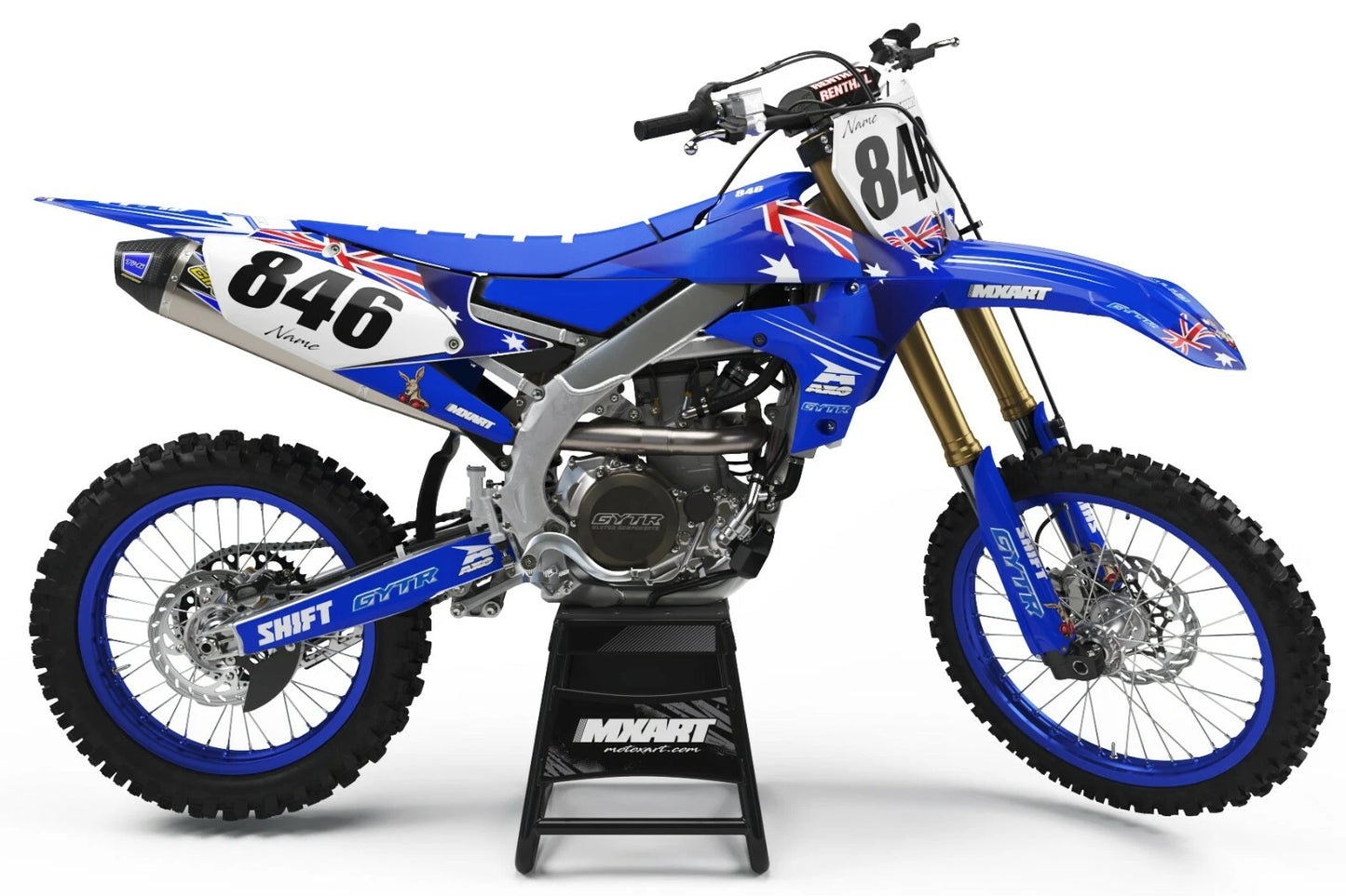 Custom Sticker Kit for Yamaha YZ 65 AUSSIE STYLE Decals