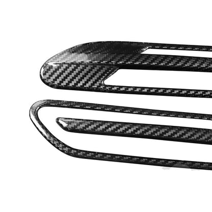 Real Carbon Fiber Side Bumper Fender Air Vent Trim For Benz AMG GT53 GT63 19-20