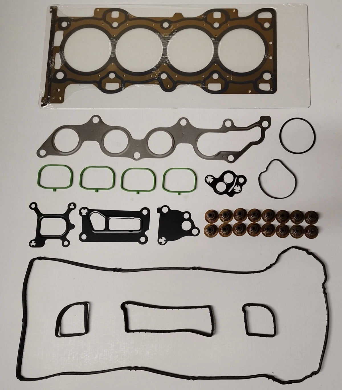 Head Gasket Set for Mondeo Fiesta Focus ST150 2.0 Duratec Plastic Cam Box VRS