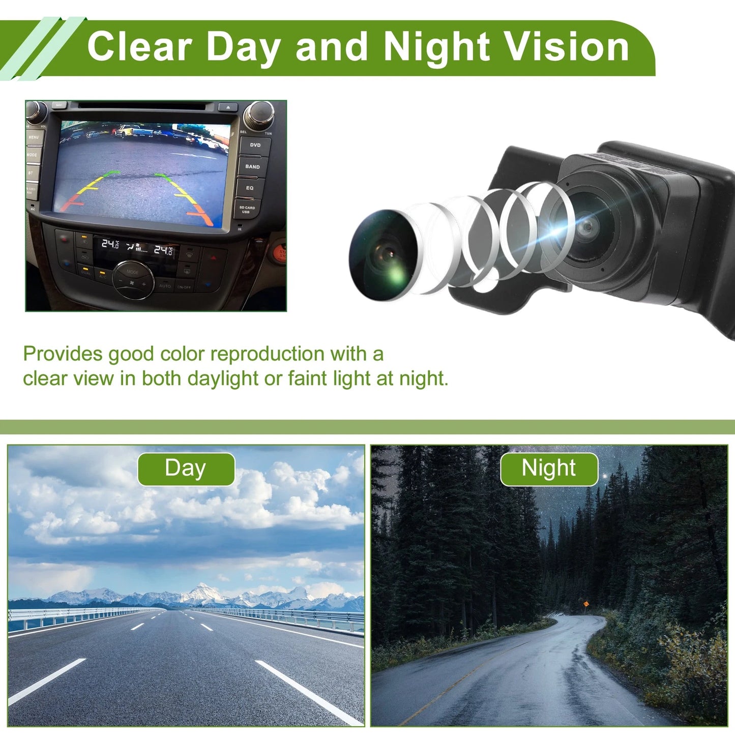 Front View Camera for Toyota Harrier (2020-2023) - High-Quality Car Camera