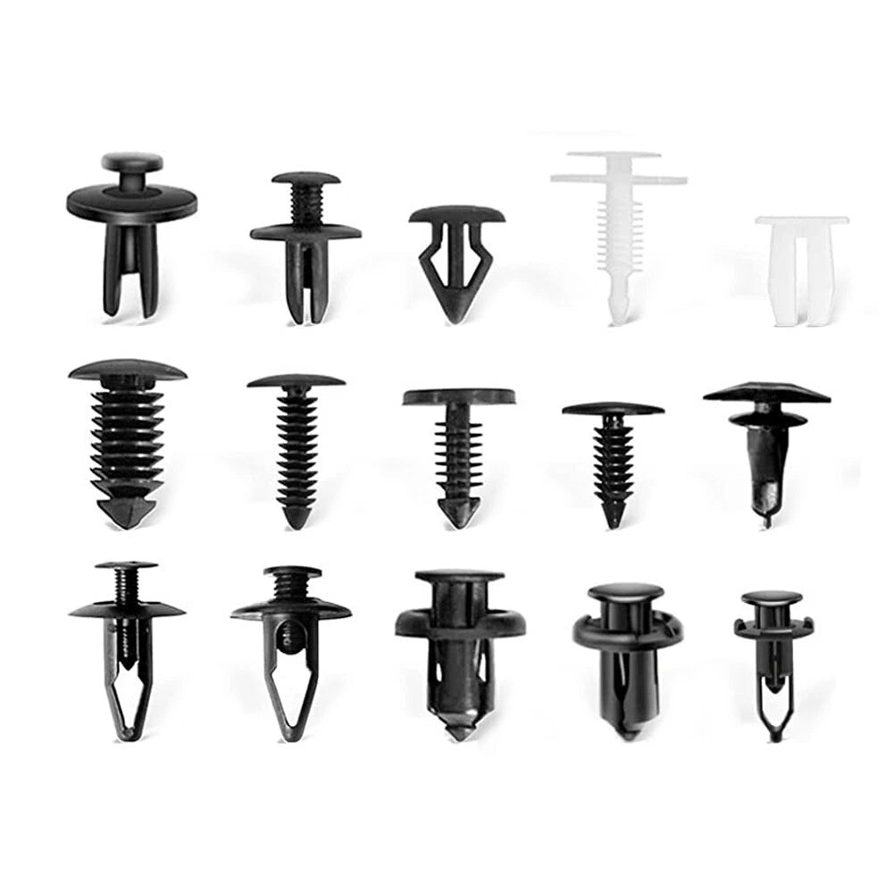 Car Retainer Clip Fastener Push Trim Clips for Auto Bumper (Fits Various Years)