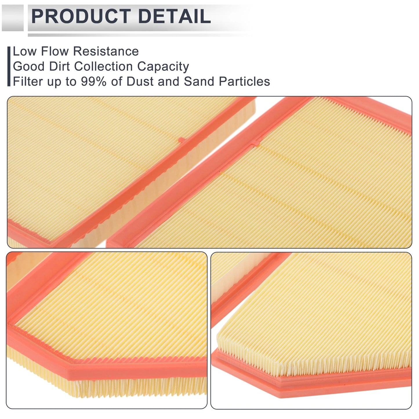 Engine Air Filter for BMW X5 4.8i (2007-2008)