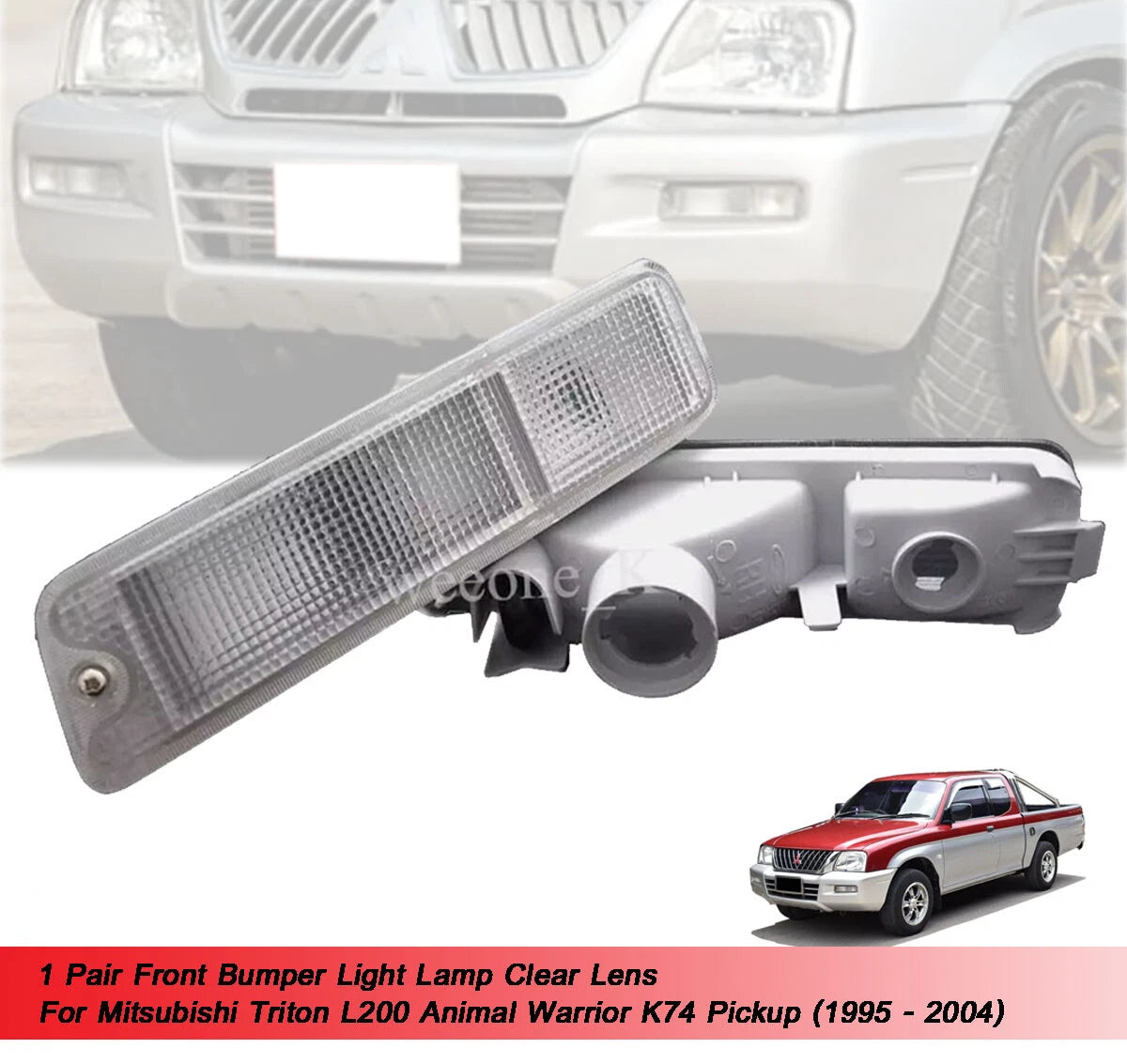 Front Bumper Light for Mitsubishi L200 Triton (1995-2005)