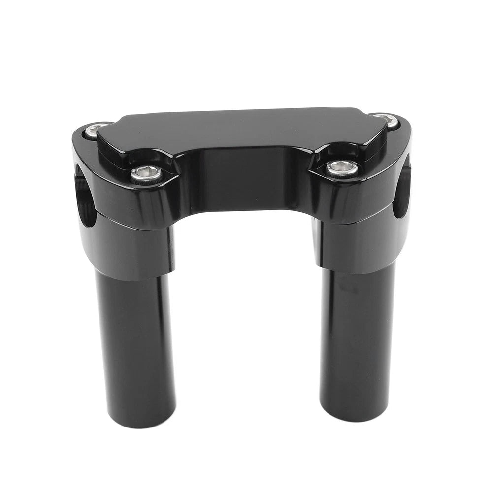 4" Handlebar Risers Top Clamp for Harley Sportster, Dyna, Softail, Road King