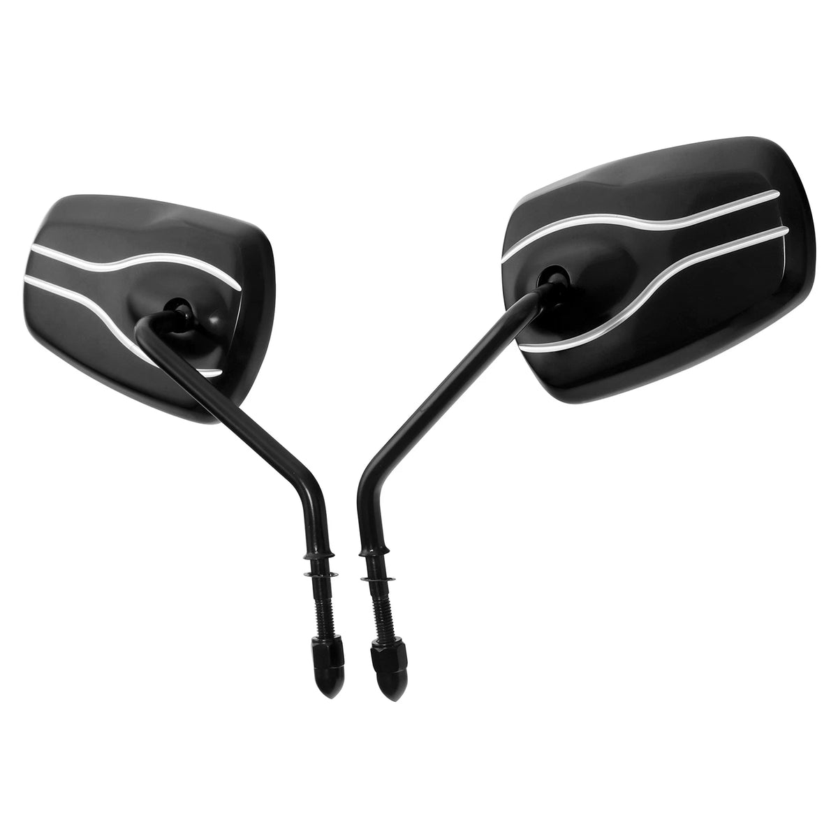 8mm Rear View Mirrors for Harley Road Glide Electra Street Glide Sportster