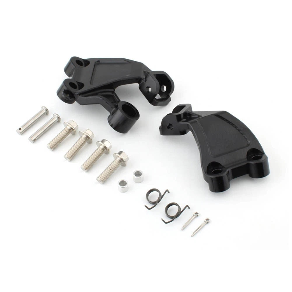 Rider Footrest Pegs Mount Bracket for Yamaha Vmax 1200 (1985-2007)