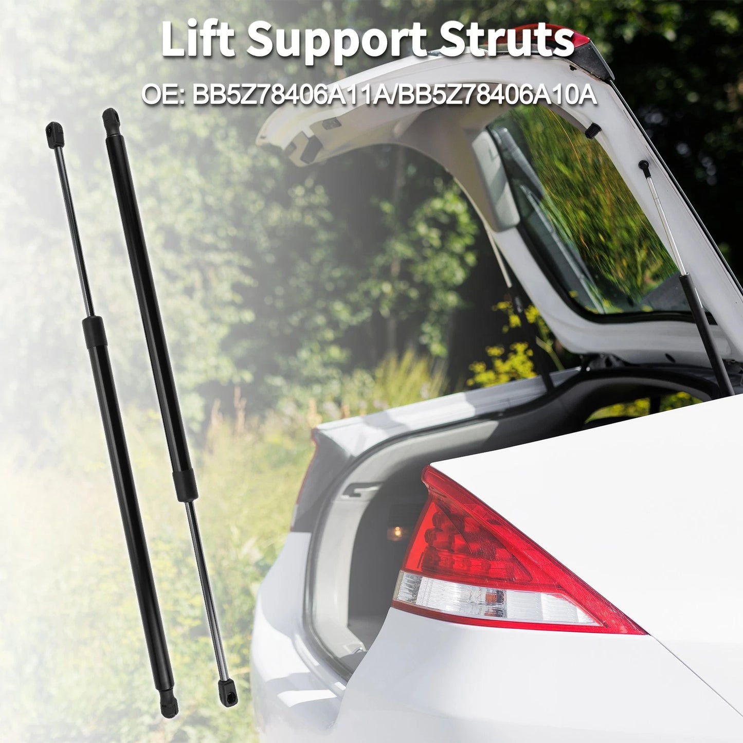 Rear Hatch Lift Supports for Ford Explorer (2011-2019) - 2 x Struts