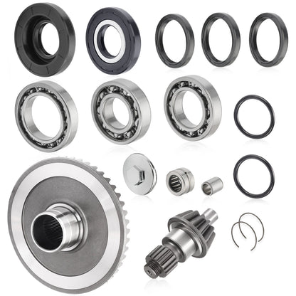 Rear Differential Pinion Ring Gear Bearings Kit for Honda TRX250/Recon 250