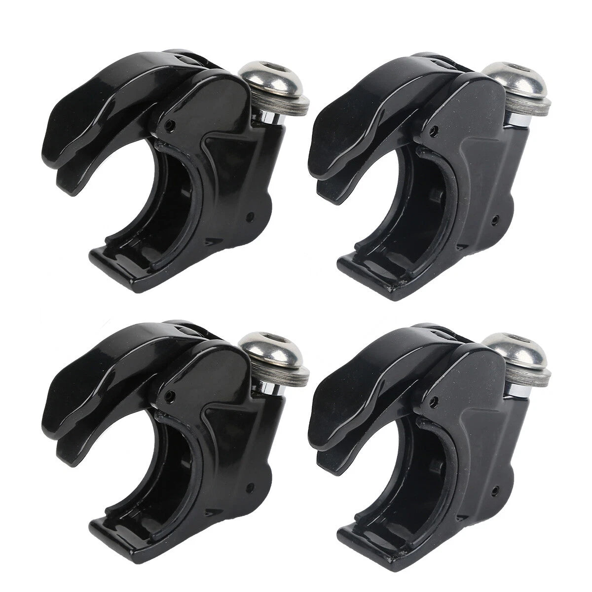 4 x 39mm Black Windshield Windscreen Clamp for Harley Sportster XLH883 1200