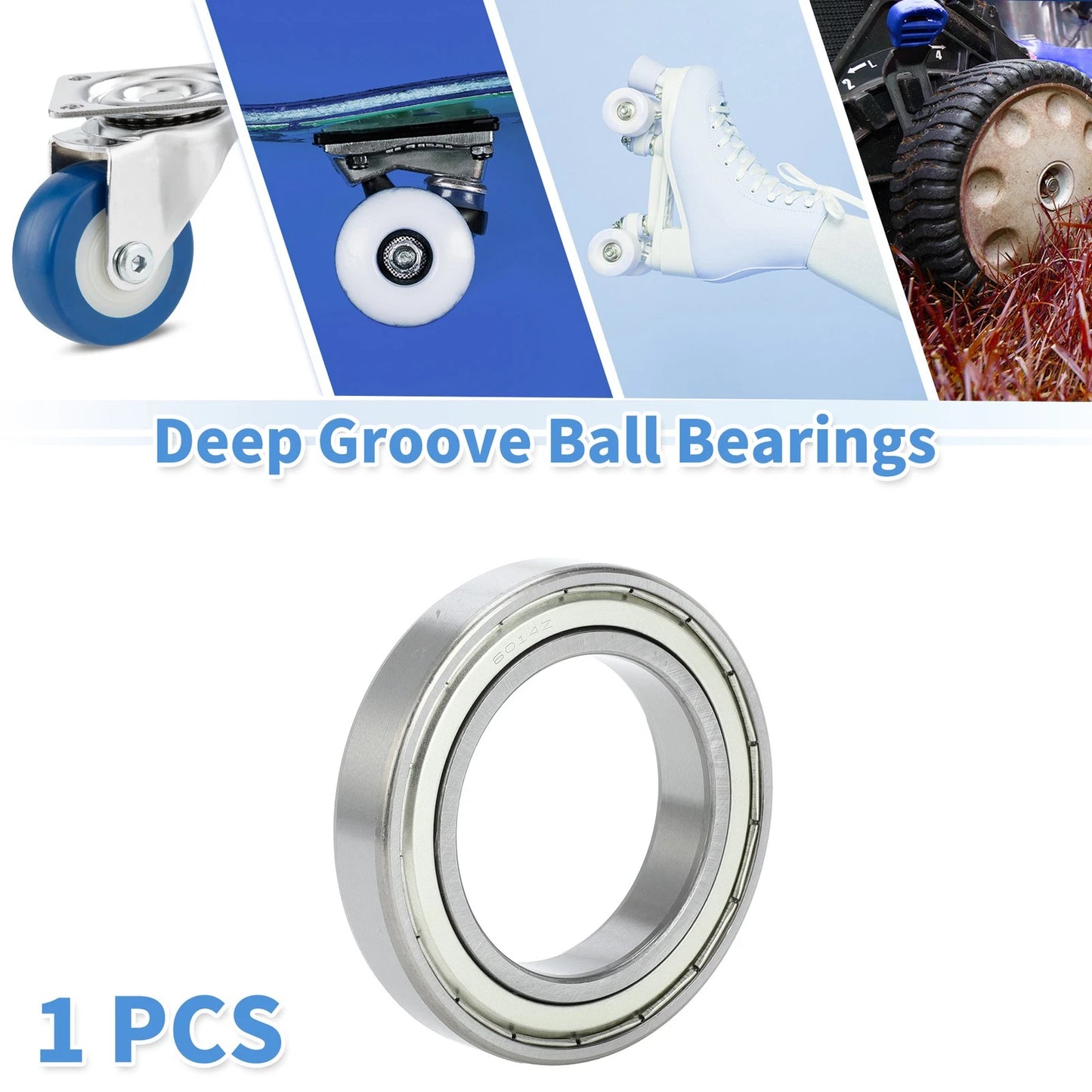Deep Groove Ball Bearings 70x110x20mm for Scooter Skateboard Wheel