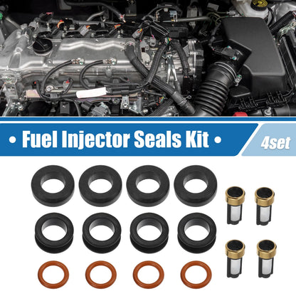 4 x Fuel Injector O-Rings Seals for Subaru Legacy (2000-2006)