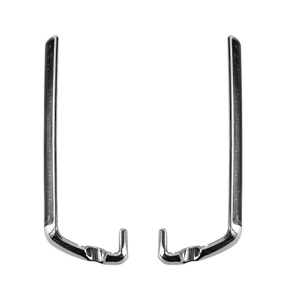2 x Saddlebag Light LED Marker Black for Harley Davidson Glide (2014-2019)