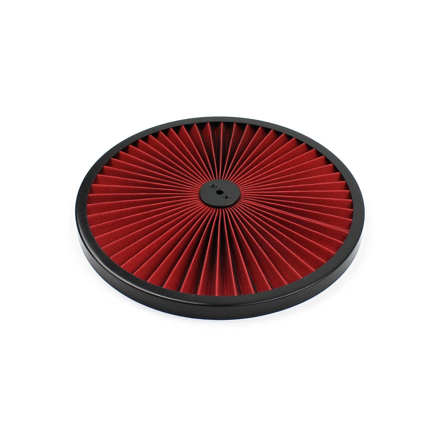 14" Extreme Style Black Outer Ring Washable Air Cleaner
