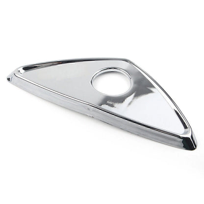 Chrome Fairing Trunk Lock Key Accent Trim for Honda Goldwing GL1800 (2001-2013)