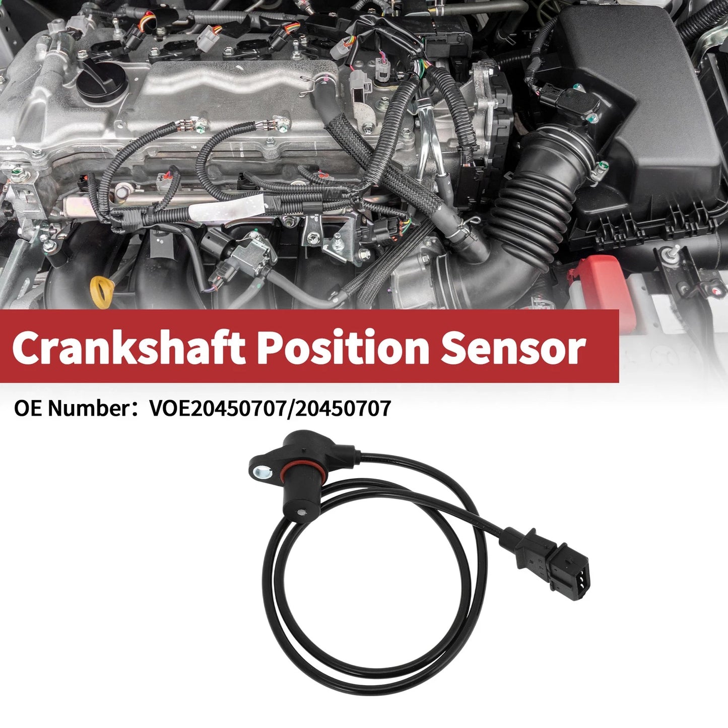 Crankshaft Position Sensor for Volvo EC210 EC240 (2007-2015)