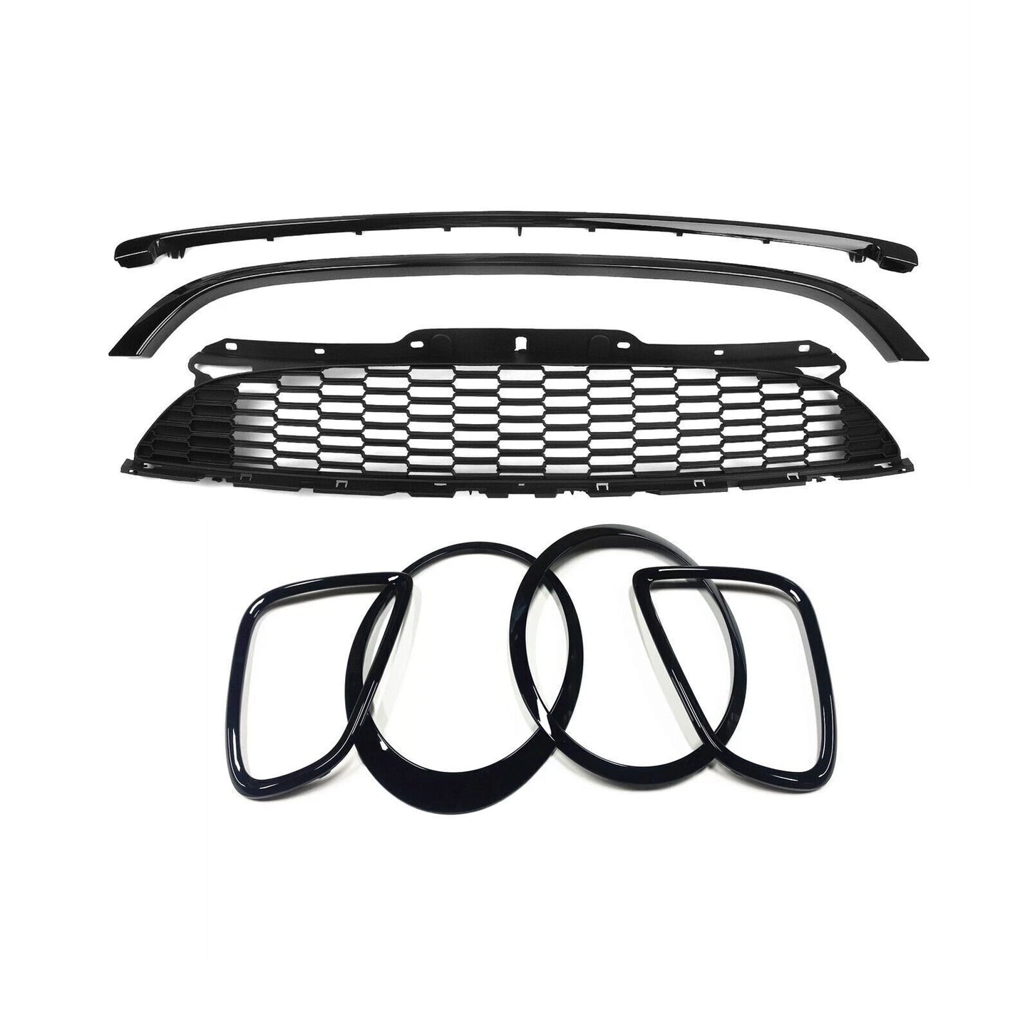 Front Rear Light Frame Grille Trim for Mini Cooper R55 R56 R57 JCW (2007-2015)