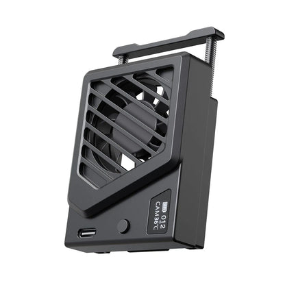 Aluminum Alloy Camera Cooling Fan & Cable for Sony, Canon, FUJIFILM, Nikon