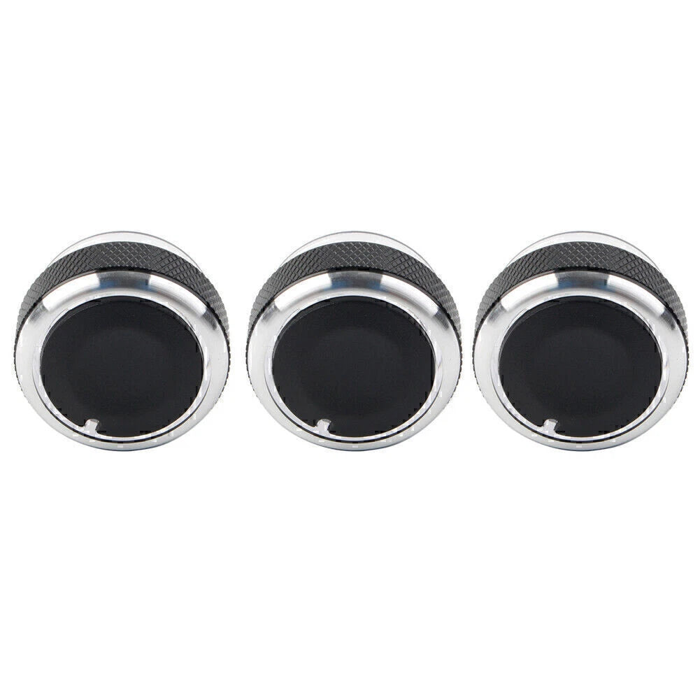 3 Pcs Air Conditioner Switch Knob Button for Ford Focus MK2 MK3 Mondeo (2004-2018)