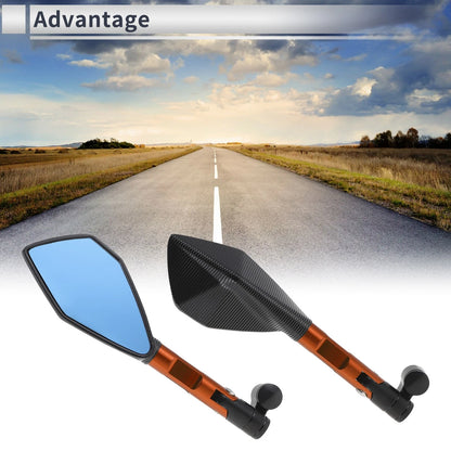 M8/M10 Rear View Mirrors Aluminum Alloy for Motorcycle