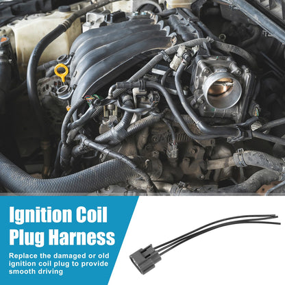 4 x Ignition Coil Connectors for Nissan Frontier, Titan (2005-2017)