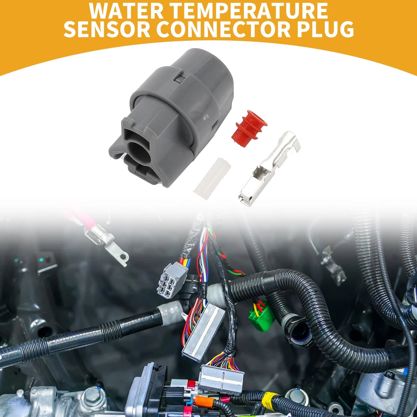 Water Temperature Sensor Connector Plug for Toyota