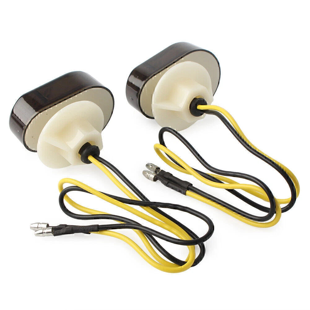 LED Turn Signal Indicators for Kawasaki Z750 ZZR600 ZX6R ZX7R ZX9R - Smoke