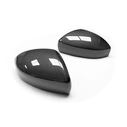 Replace Real Carbon Fiber Mirror Cover Shell fit For Land Rover Evoque 2014-2018