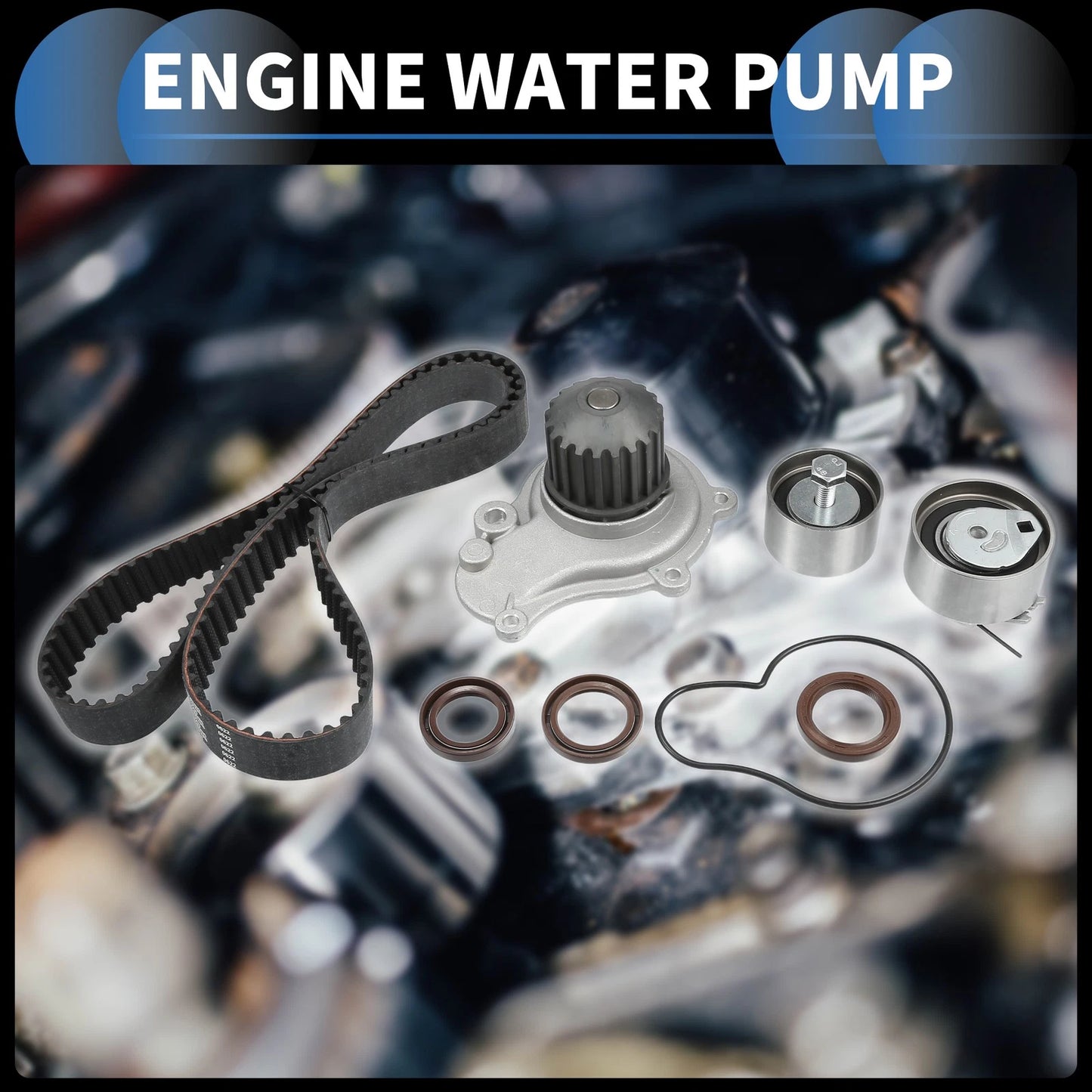 Water Pump with Seals for Chrysler Cirrus (1995-2000)