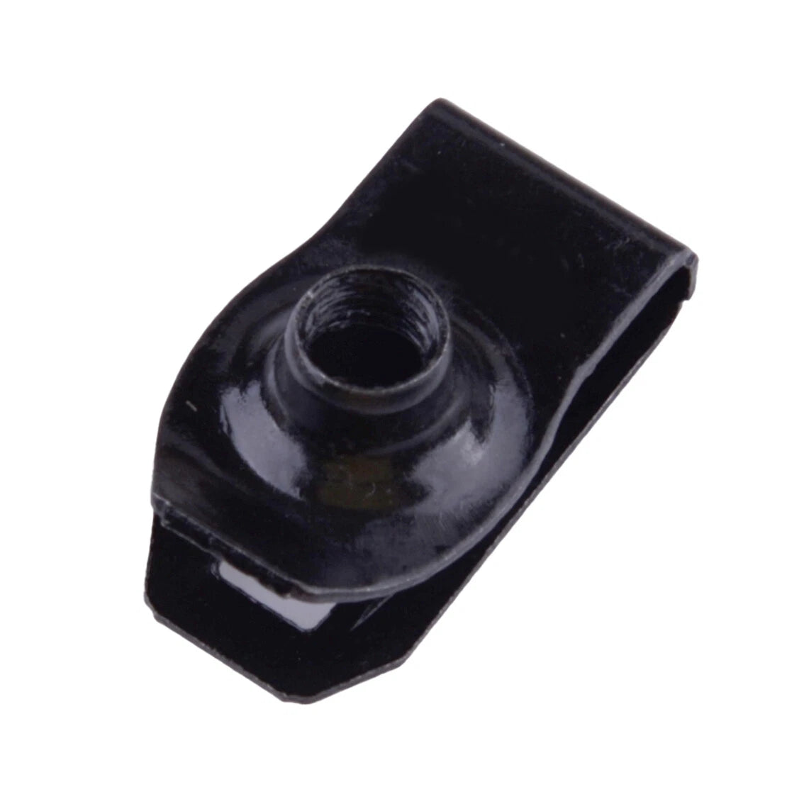 6 x Black Car Body Fender Retainer U Nut Clips Fasteners