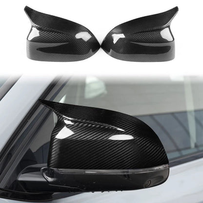 Carbon Fiber Add-on Side Mirror Cover Trim for BMW G01 G02 G05-G07 /X3-X7 21+