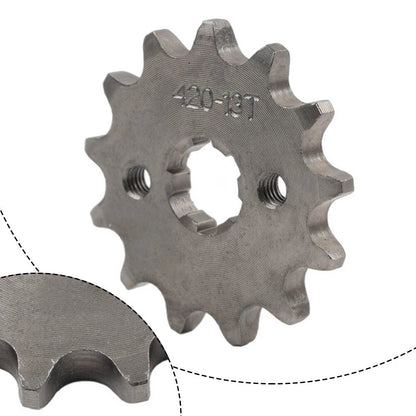 1x 420 Chain 13T Front Sprocket for 50 70 90 110 125 140cc ATV Dirt Bike