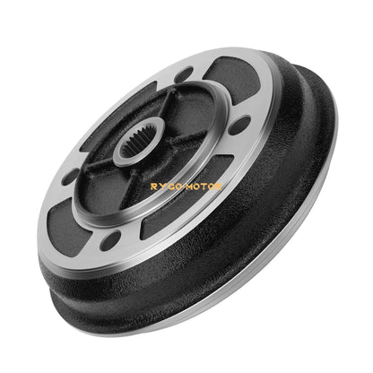 2 x Front Wheel Brake Drum Hub for Kawasaki KAF620 KAF950 Mule (1993–2001)