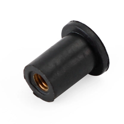 4 x Neoprene Rubber Nuts for Fairing Fixing M4 - Compatible with Various Models