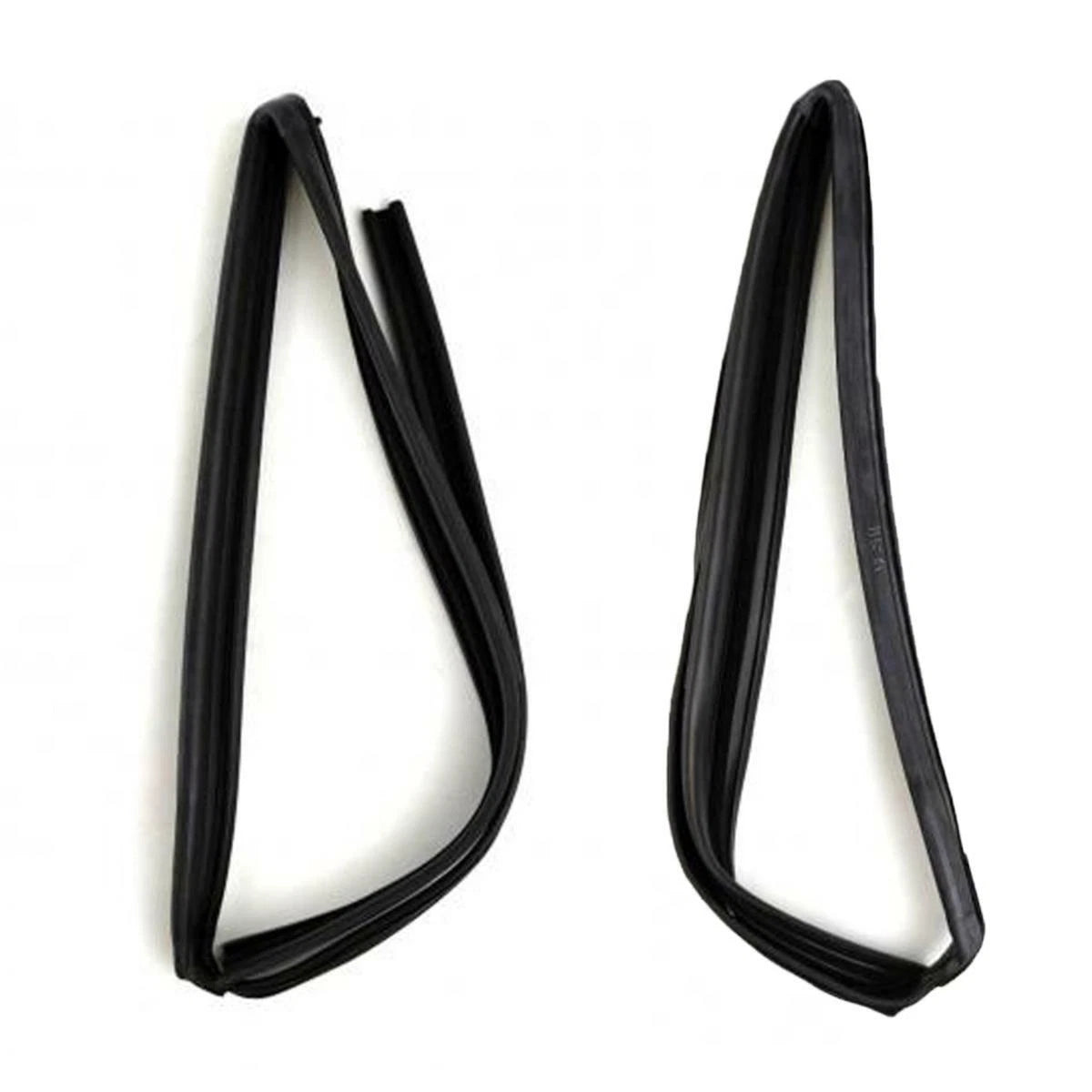 Glass Run Door Channel Rubber Rear Pair Fits Toyota Vios NCP42 4D Sedan 2003-06