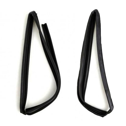 Glass Run Door Channel Rubber Rear Pair Fits Toyota Vios NCP42 4D Sedan 2003-06