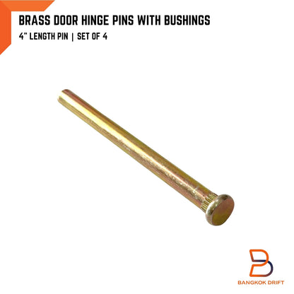 100MM Front Door Hinge Pin Bush Kit for Toyota Land Cruiser FJ40 FJ45 (1960-1984)