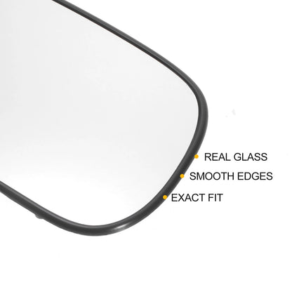 Right Side Heated White Mirror Glass for Honda Civic (2001-2005)