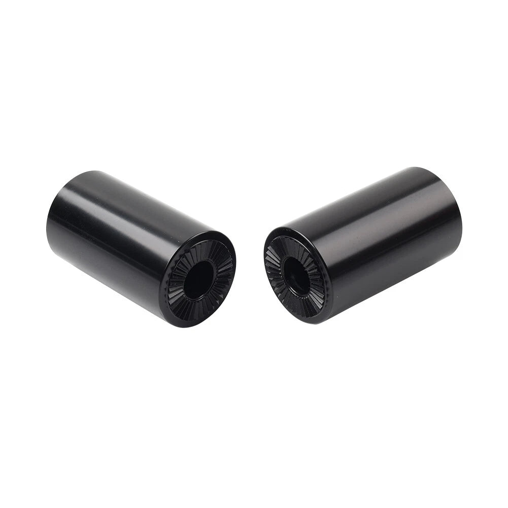 49MM 7/8" Clip-On Handlebar Riser Extension Adapter for Motorcycle Black