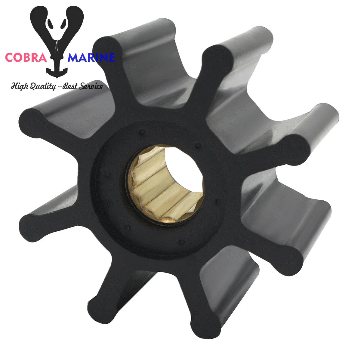 Water Pump Impeller for JABSCO Yanmar (11979-0001, 122610-42021)