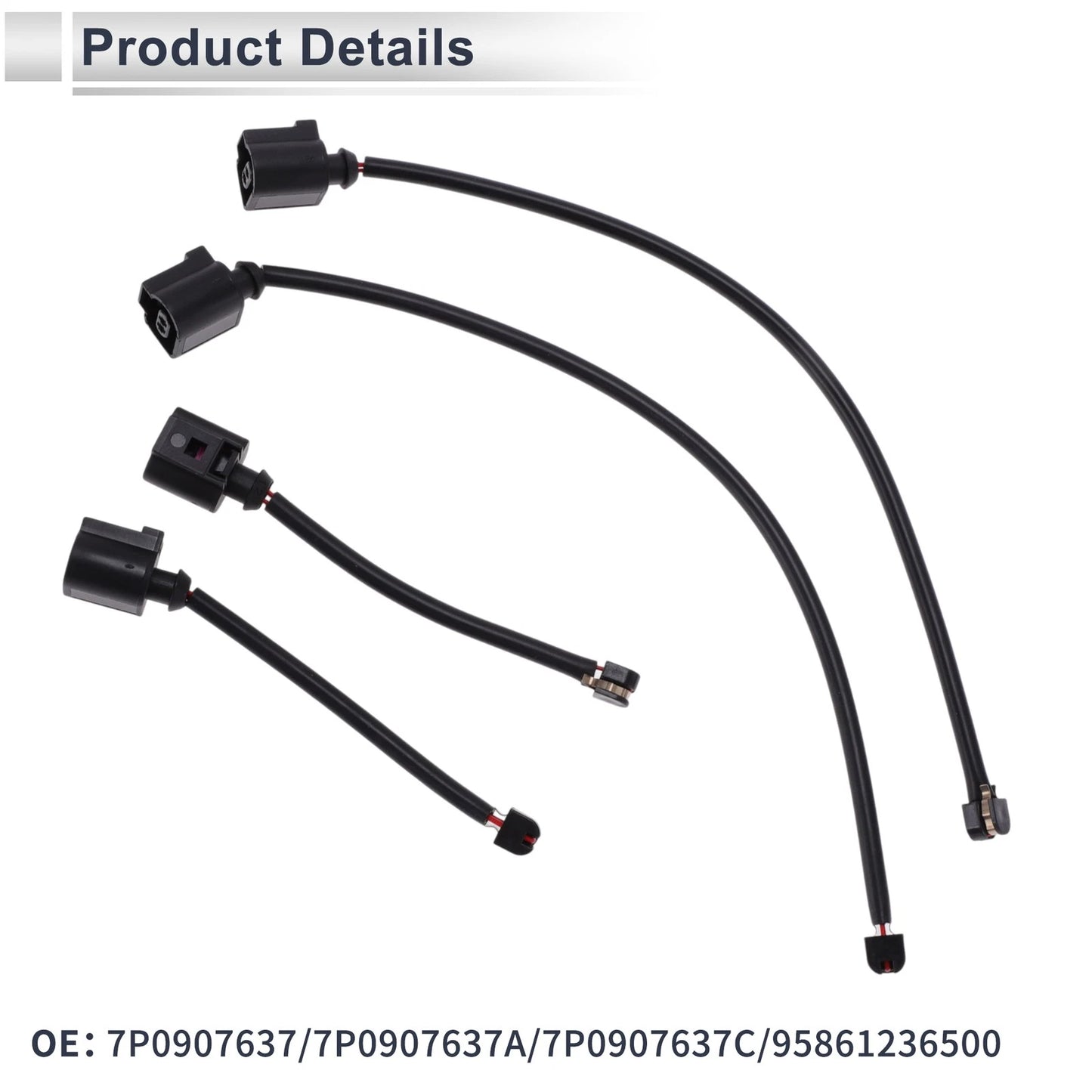Front Wheel Brake Pad Wear Sensor for Porsche Cayenne (2003-2010)