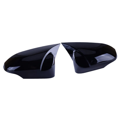 Black Horn Rear View Mirror Covers for Toyota Corolla (2014-2018)