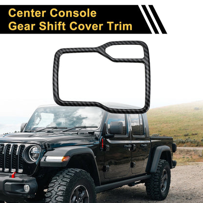 Jeep Wrangler JL Carbon Fiber Gear Shift Frame Cover (2018-2023)
