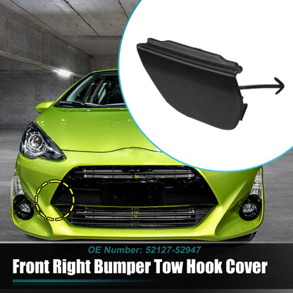 Front Right Bumper Tow Hook Cover for Toyota Prius C (2012-2015)