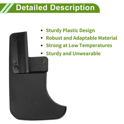 Mud Flaps Splash Guards 1 Set for Jeep Gladiator (2018-2022)