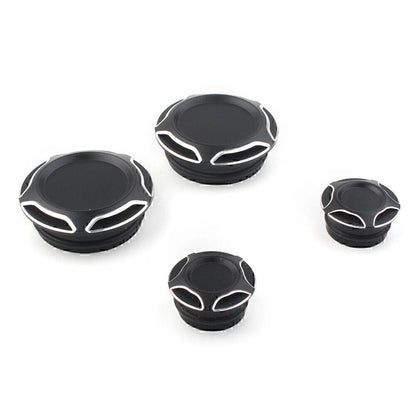 Black Frame Bar Screw Hole Dust Cap Cover for Ducati Scrambler 800 (2015-2023)