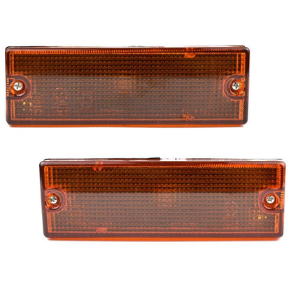 Front Bumper Light Lamp Pair Fits Isuzu TFR TF Holden Rodeo Pickup 1989-97 D06