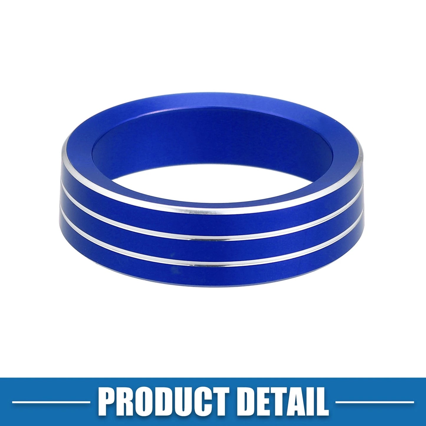 AC Knob Cover Rings for Nissan Rogue 2014-2020 Blue