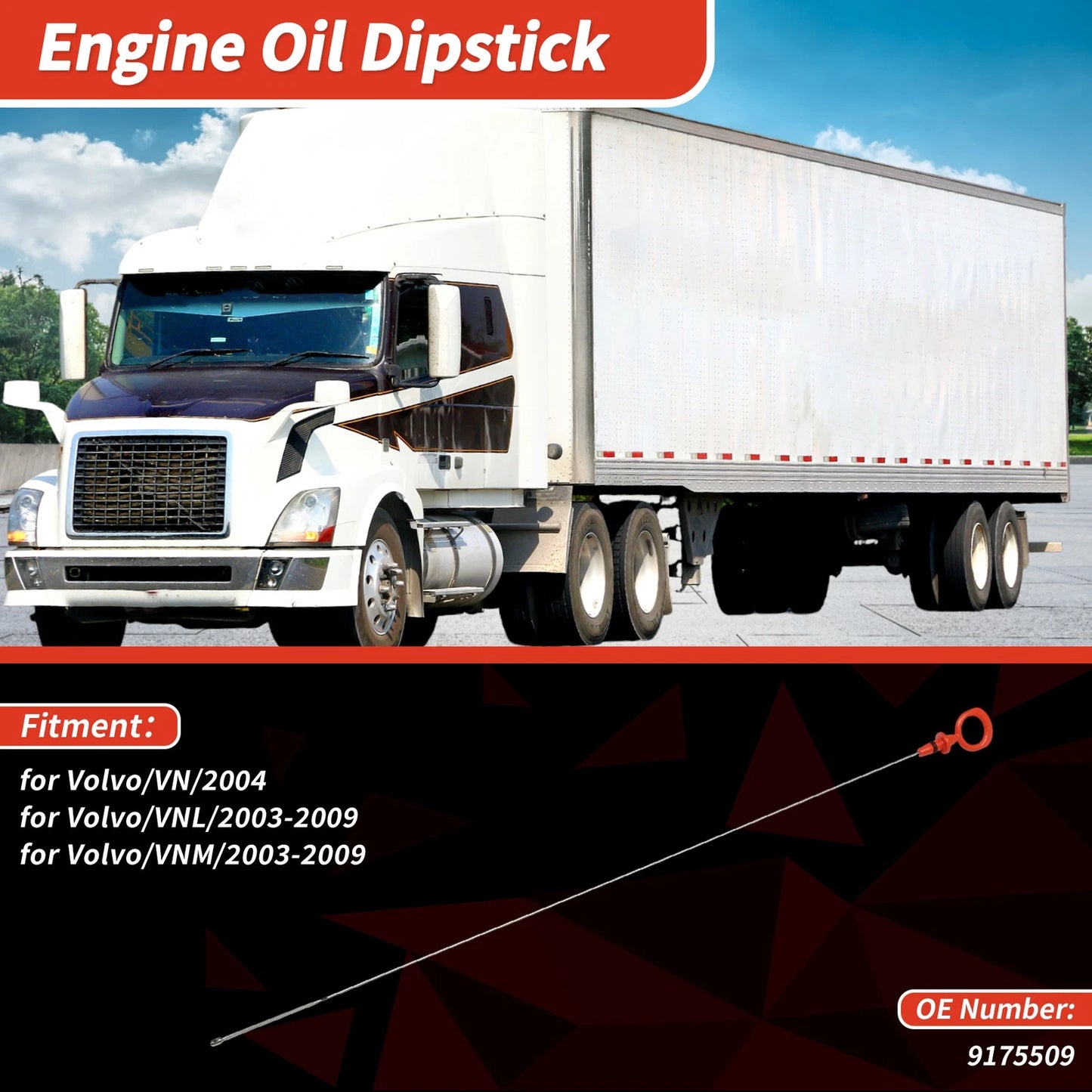 Oil Dipstick for Volvo VN (2004)