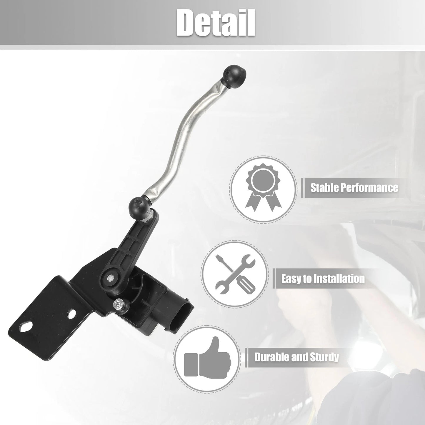 Front Right Suspension Ride Height Level Sensor for Jeep (2007-2018)