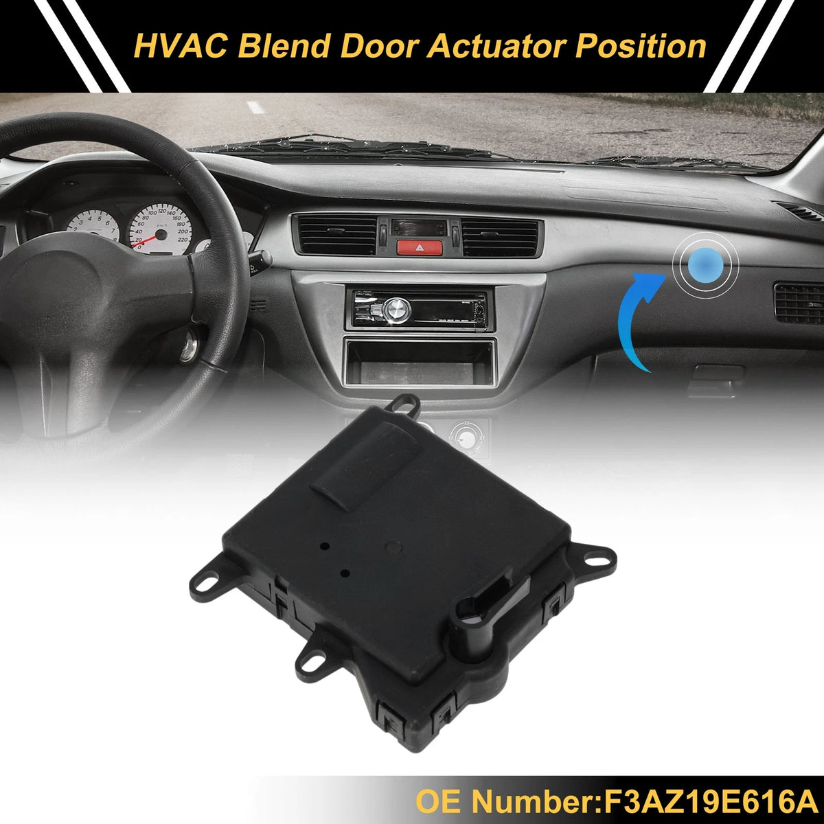 HVAC Heater Blend Door Actuator for Ford Victoria (2005-2011)